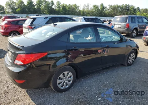 2017 Hyundai Accent Se z USA, uszkodzony, nr VIN KMHCT4AE5HU371340